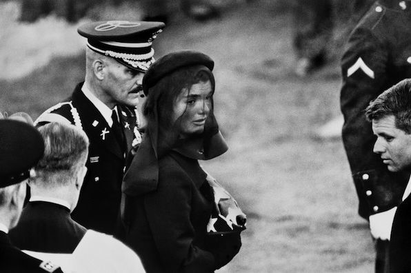 USA. Arlington, Virginia. November 25th, 1963. Jacqueline KENNEDY at John F. Kennedy's Funeral. Â© Elliott Erwitt/Magnum Photos